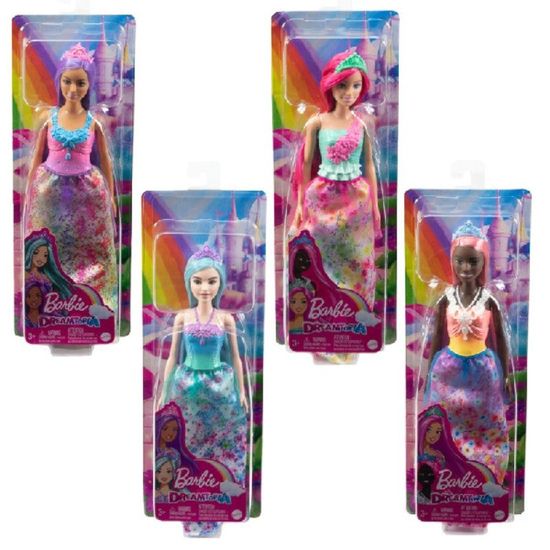 Papusa BARBIE Dreamtopia, Printesa (in asortiment), 3+, 4 image
