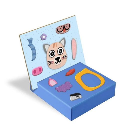 Игра DODO Faces Animals, магнитная, 200209, изображение 5