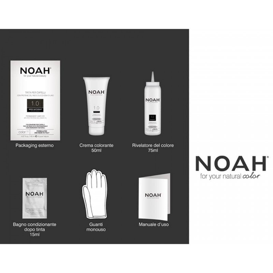 Vopsea pentru par NOAH, rosu intensiv 6.66, 140 ml, 2 image