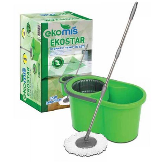 Set de curatare EKOMIS Ekostar, cu rotire automata