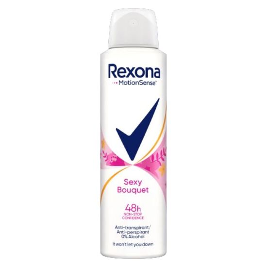 Антиперспирант-спрей REXONA Sexy Bouquet, клубника и абрикос, для женщин, 150 мл, изображение 2
