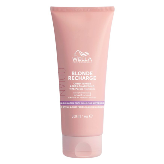 Оттеночный бальзам - нейтрализатор желтизны WELLA Professionals Blonde Recharge, холодный блонд, 200 мл