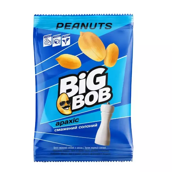 Арахис BigBob, соленый 60 г