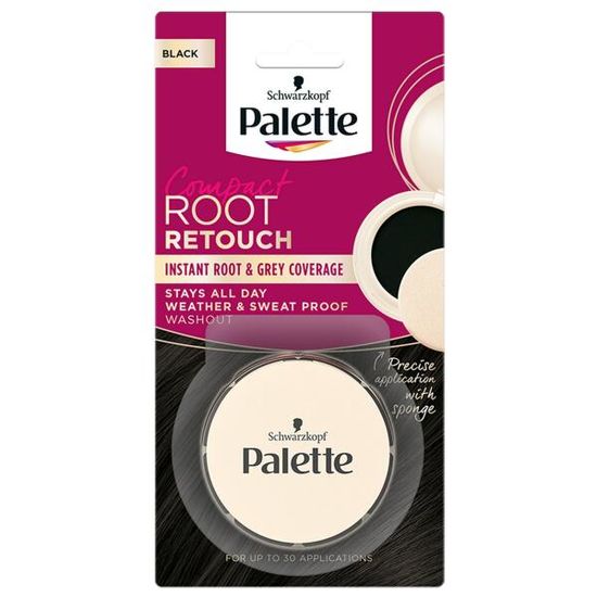 Пудра тонирующая для волос PALETTE ROOT RETOUCHER, черный