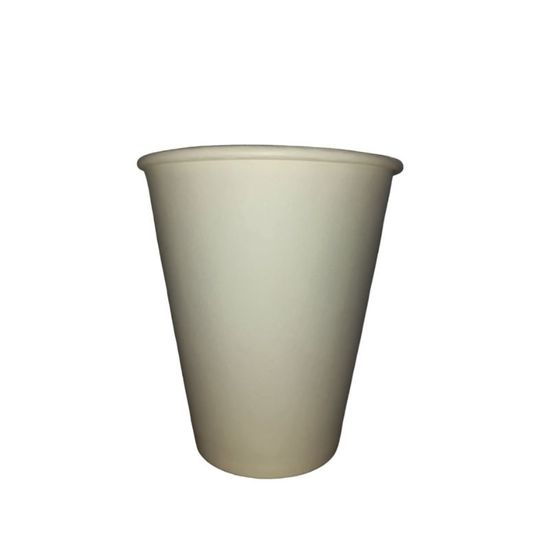 Pahare din hirtie MEGA BRAND Albe, 400 ml, 50 buc, 2 image
