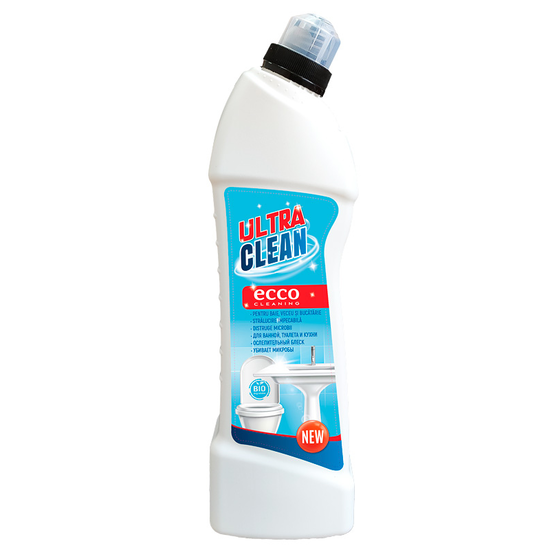 Solutia universala ULTRA CLEAN, pentru baie, toaleta si bucatarie,  750 ml