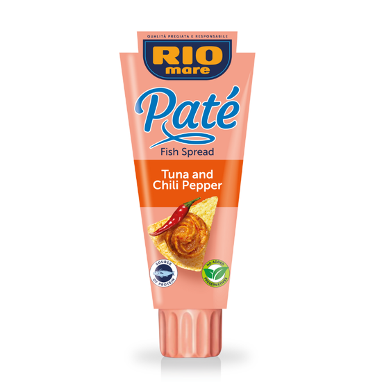 Pate de ton RIO Mare, cu ardei iute, 100 g