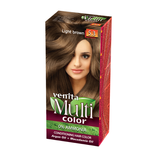 Vopsea pentru par VENITA MultiColor, light brown 5.3, 100 ml
