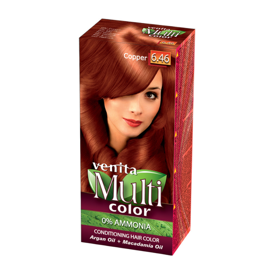 Vopsea pentru par VENITA MultiColor, copper 6.46, 100 ml
