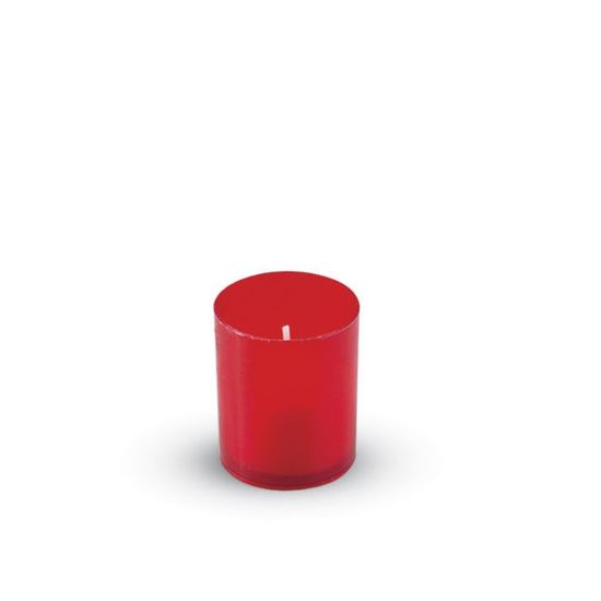 Candela rosie, plastic, 6 X 4.7 cm, 2 image