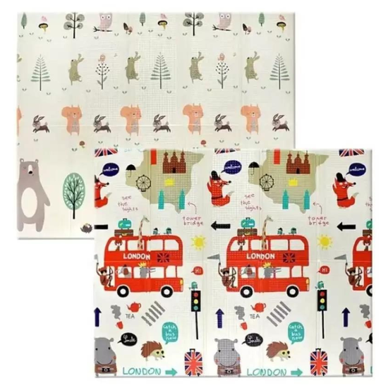 Covor joc 4PLAY Forest animals 180x200 cm, 2 image