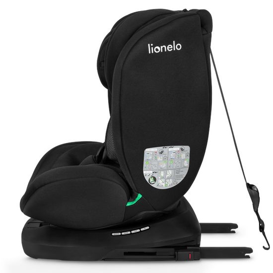 Scaun auto LIONELO Bastiaan I-Size, Black Carbon, 3 image