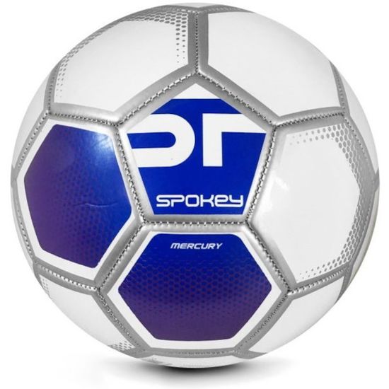 Minge de fotbal SPOKEY Mercury 925389, White Blue