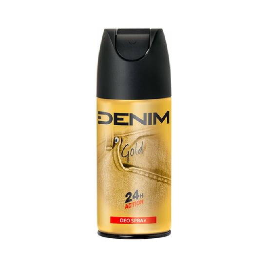 Дезодорант DENIM Gold, спрей, 150 мл, изображение 2