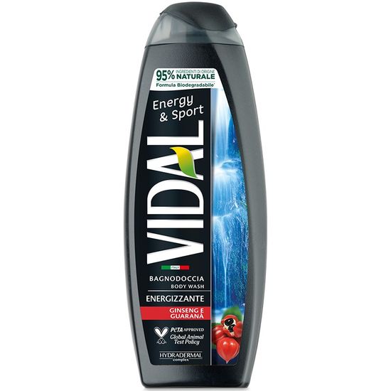 Гель для душа VIDAL Energy, 500мл, изображение 2