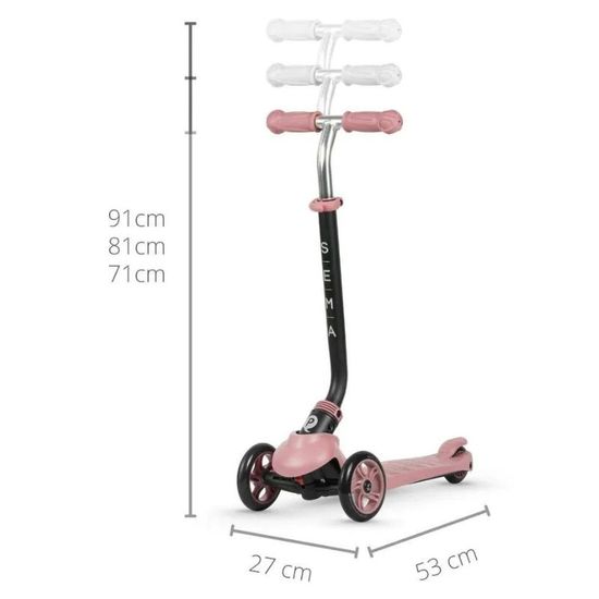 Trotineta QPLAY Sema Pink, 4 image