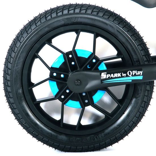 Bicicleta fara pedale QPLAY Spark Blue, 4 image