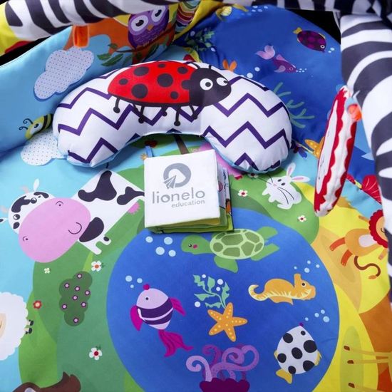 Игровой коврик LIONELO Anika Plus, Blue and Yellow, изображение 8