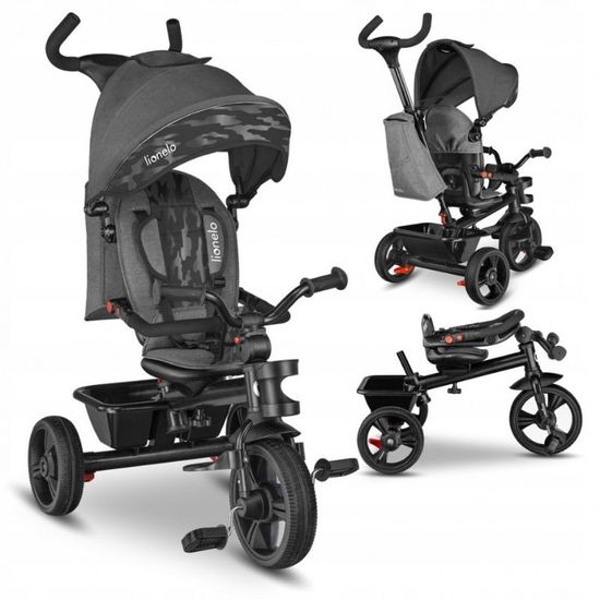 Велосипед детский LIONELO Haari Stone Grey, изображение 2