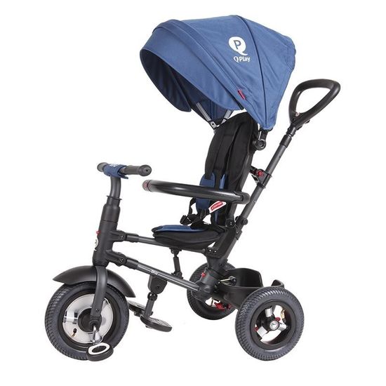 Велосипед детский QPLAY Rito Rubber Blue, изображение 3