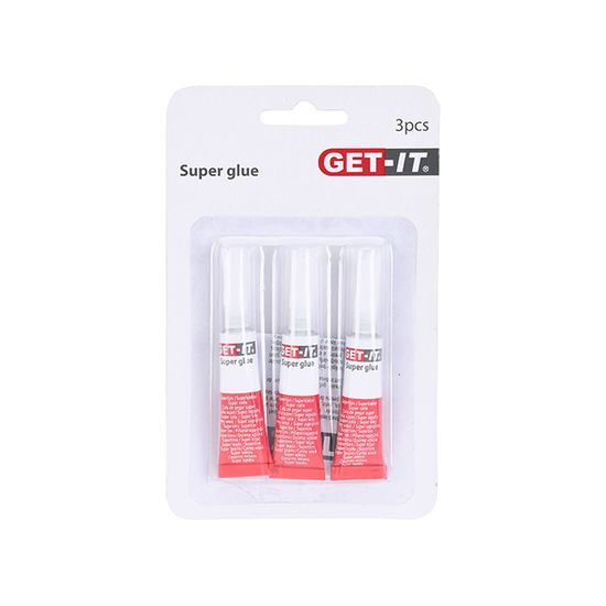 Суперклей Get-it, 3 шт, 3 г