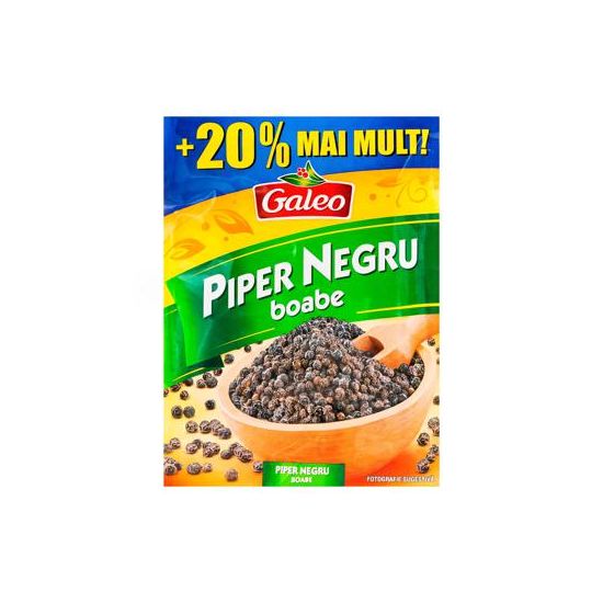 Piper negru boabe GALEO +20%, 20.4 gr