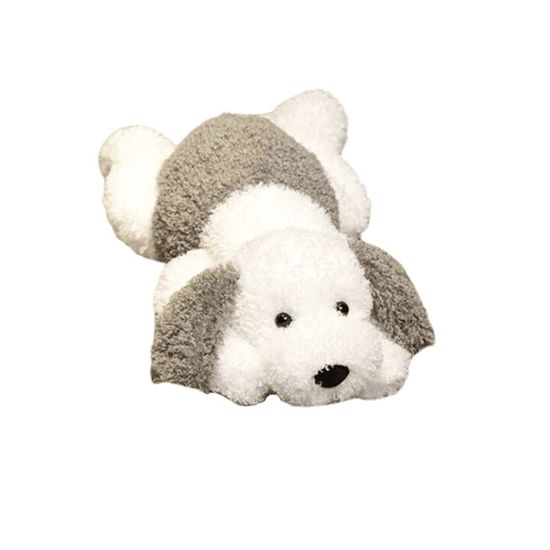 Jucarie de plus Caine Gris DST018, 60 cm, 2 image