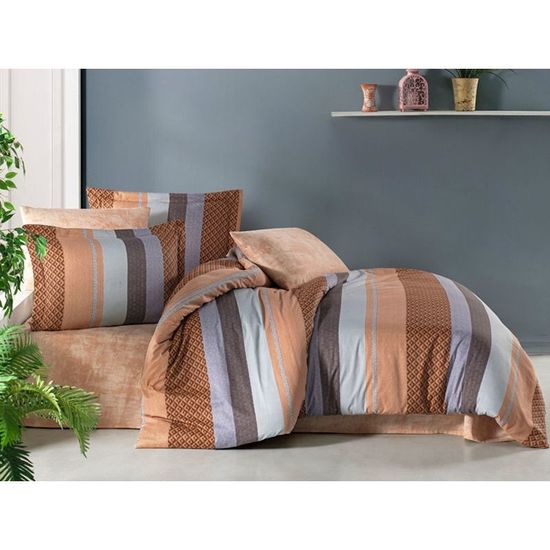 Постельное белье Евро 2 NEWHOME Delux Satin Serra, изображение 3