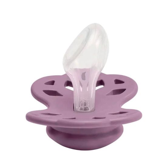 Suzeta anatomica BIBS Couture Glow Sage/Cloud, silicon, 0-6 luni, 2 buc, 2 image