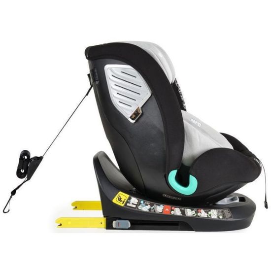 Scaun auto Cangaroo MONI I-size, Light Grey, 7 image
