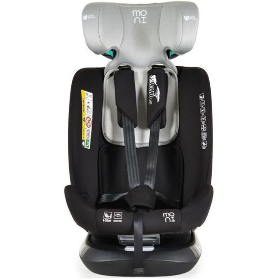 Scaun auto Cangaroo MONI I-size, Light Grey, 6 image