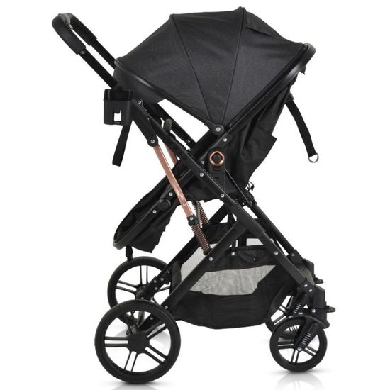 Carucior MONI Rafaello 2in1 Black, 5 image