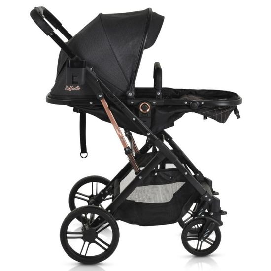 Carucior MONI Rafaello 2in1 Black, 8 image