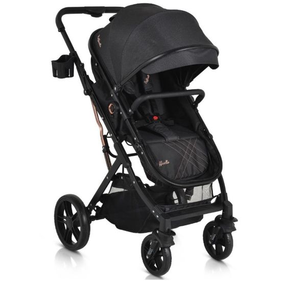 Carucior MONI Rafaello 2in1 Black, 6 image