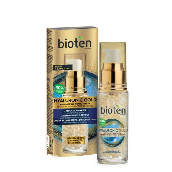 Ser BIOTEN Hyaluronic Gold, anti-imbatranire, 30 ml