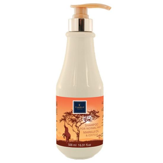 Sampon pentru par fin FAMIREL, cu ulei marula si colt de grau, 500 ml