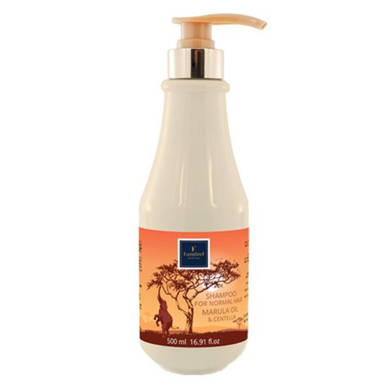 Sampon pentru par normal FAMIREL, ulei marula si centella, 500 ml