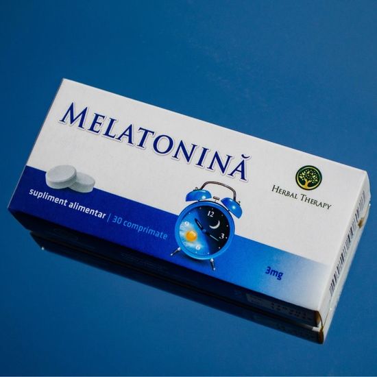 Melatonina 3mg N30 - comprimate sublinguale, 3 image