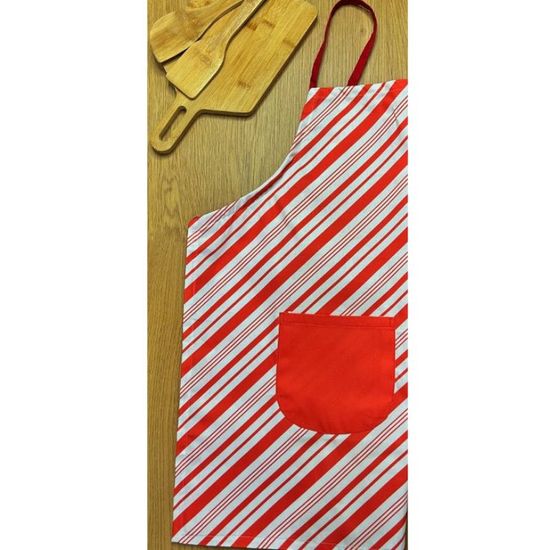 Кухонный фартук BUMBACEL Red Stripe, 65x70, изображение 3