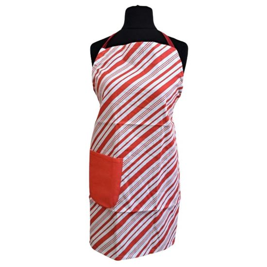 Кухонный фартук BUMBACEL Red Stripe, 65x70, изображение 2