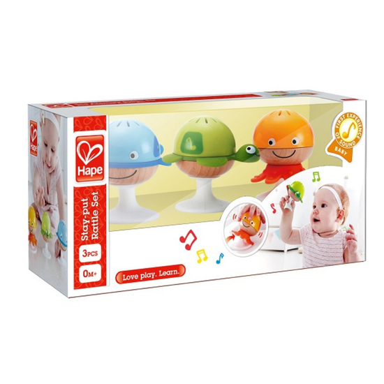 Набор погремушек HAPE, морские животные, изображение 2