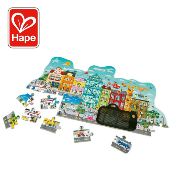 Пазл HAPE, с городским пейзажем, изображение 3