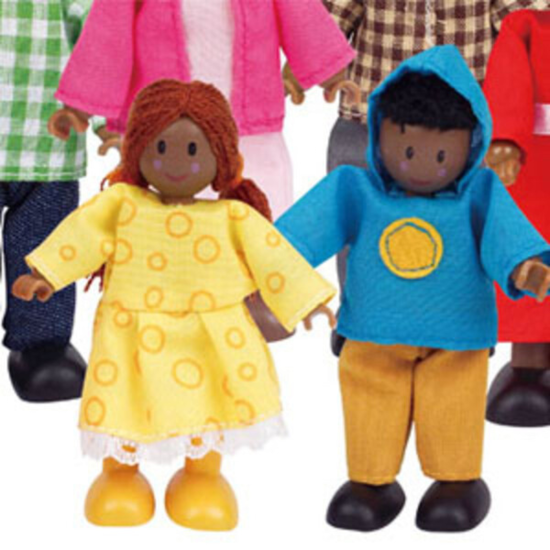 Set de papusi HAPE, «Happy Family African American», 3 image