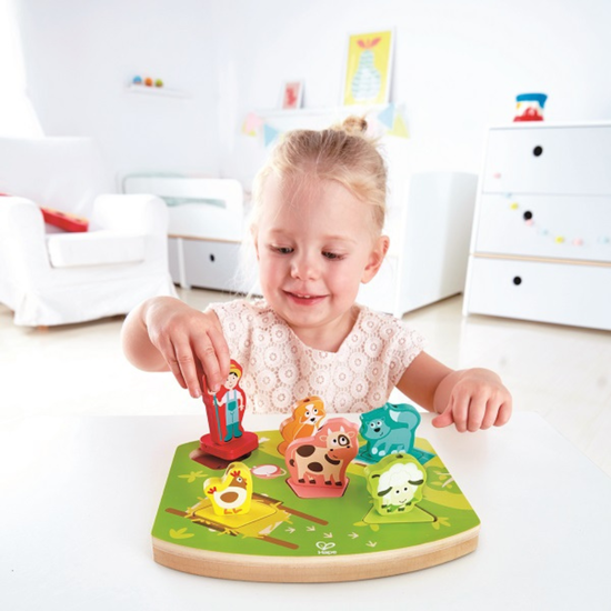 Пазл HAPE, ферма с музыкой, изображение 4