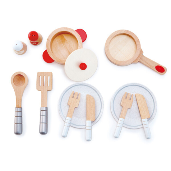 Set de joaca HAPE, pentru gatit si servit, 3 image