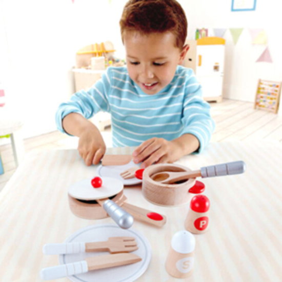 Set de joaca HAPE, pentru gatit si servit, 4 image