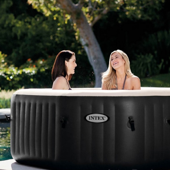 Надувной СПА-джакузи INTEX Jet & Bubble Deluxe, 6-и местный, 218 x 71 см, 1 098 л, изображение 17