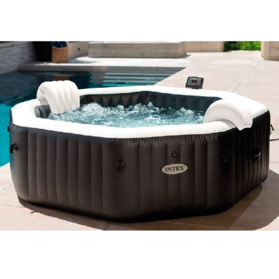 Надувной СПА-джакузи INTEX Jet & Bubble Deluxe, 6-и местный, 218 x 71 см, 1 098 л, изображение 4