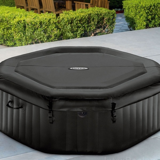 Надувной СПА-джакузи INTEX Jet & Bubble Deluxe, 6-и местный, 218 x 71 см, 1 098 л, изображение 6