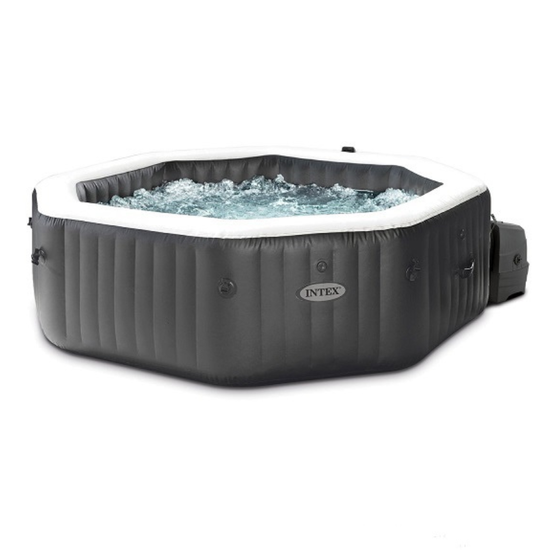 Надувной СПА-джакузи INTEX Jet & Bubble Deluxe, 6-и местный, 218 x 71 см, 1 098 л, изображение 2